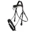 John Whitaker Lynton Snaffle Bridle - Black