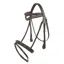 John Whitaker Lynton Flash Bridle - Havana