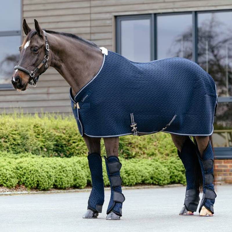 LeMieux Kudos 3D Mesh Travel Boots - Navy-3