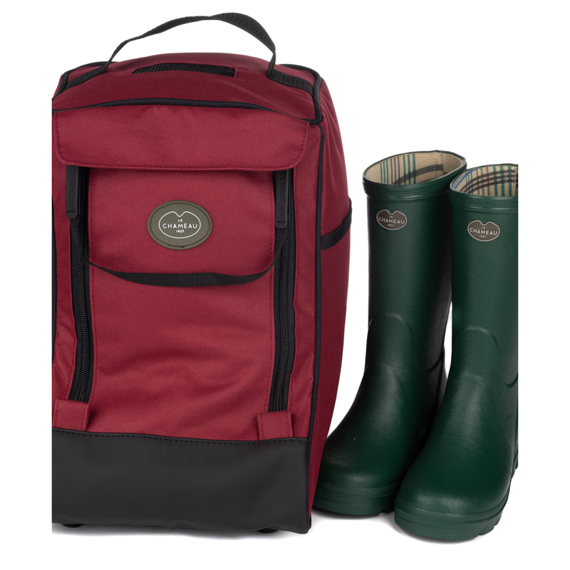 Le Chameau Iris Bottillon Bag - Rouge-2