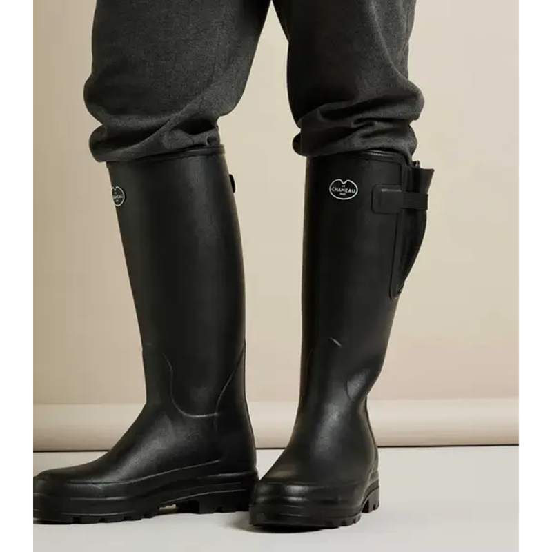 Le Chameau Men's Vierzonord Neoprene Lined Boots - Noir-6