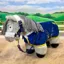 Crafty Ponies Deluxe Show Rug Set - Navy