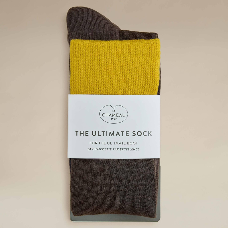 Le Chameau Vierzon Shooting Socks - Mustard-1