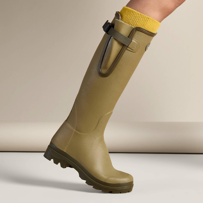 Le Chameau Vierzon Shooting Socks - Mustard-4