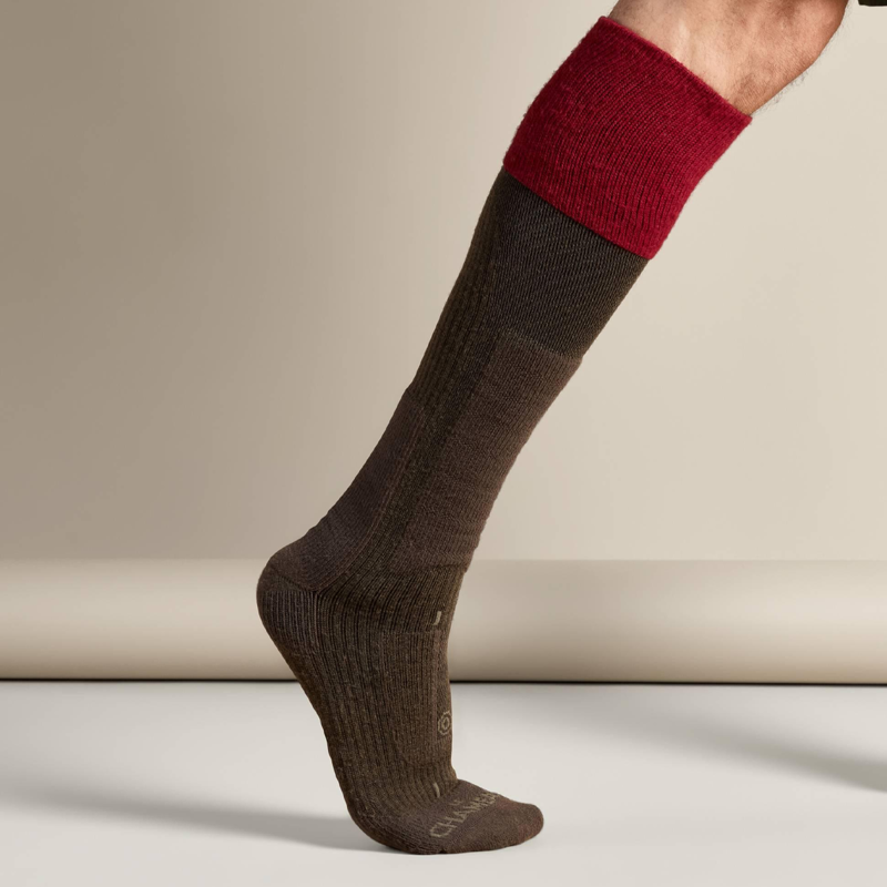 Le Chameau Vierzon Shooting Socks - Red-2