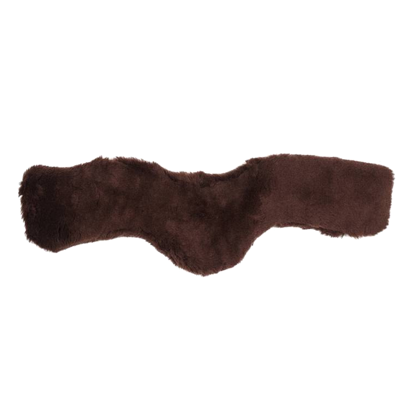 LeMieux Merino+ Anatomic Jumping Girth Cover - Brown-1