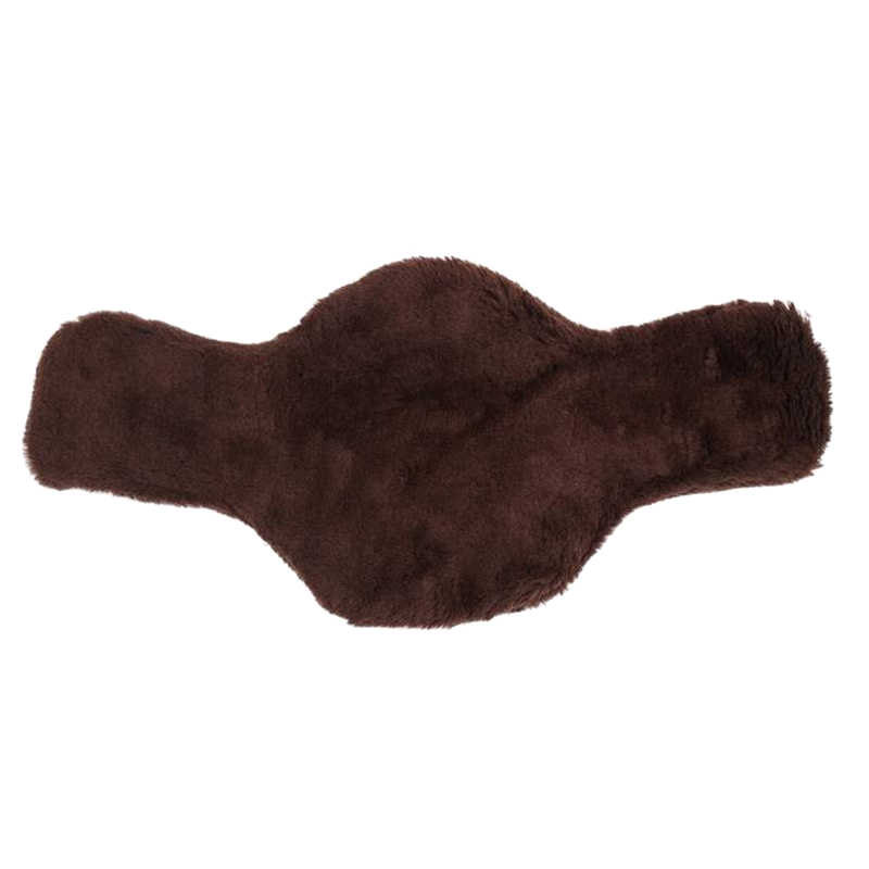 LeMieux Merino+ Anatomic Short Stud Girth Cover - Brown-1