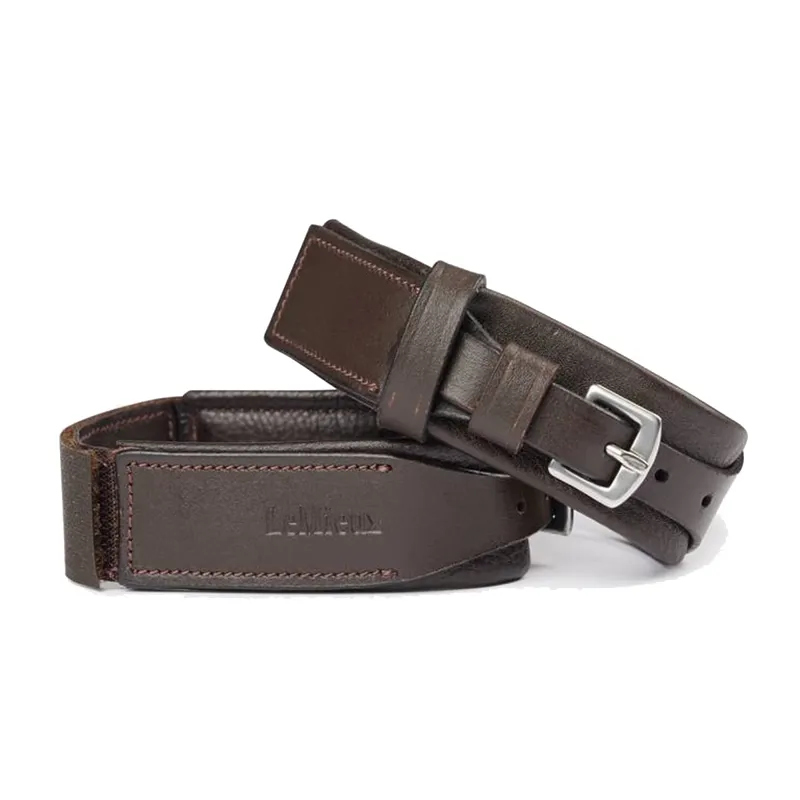 LeMieux Children's Leather Jodhpur Straps - Brown