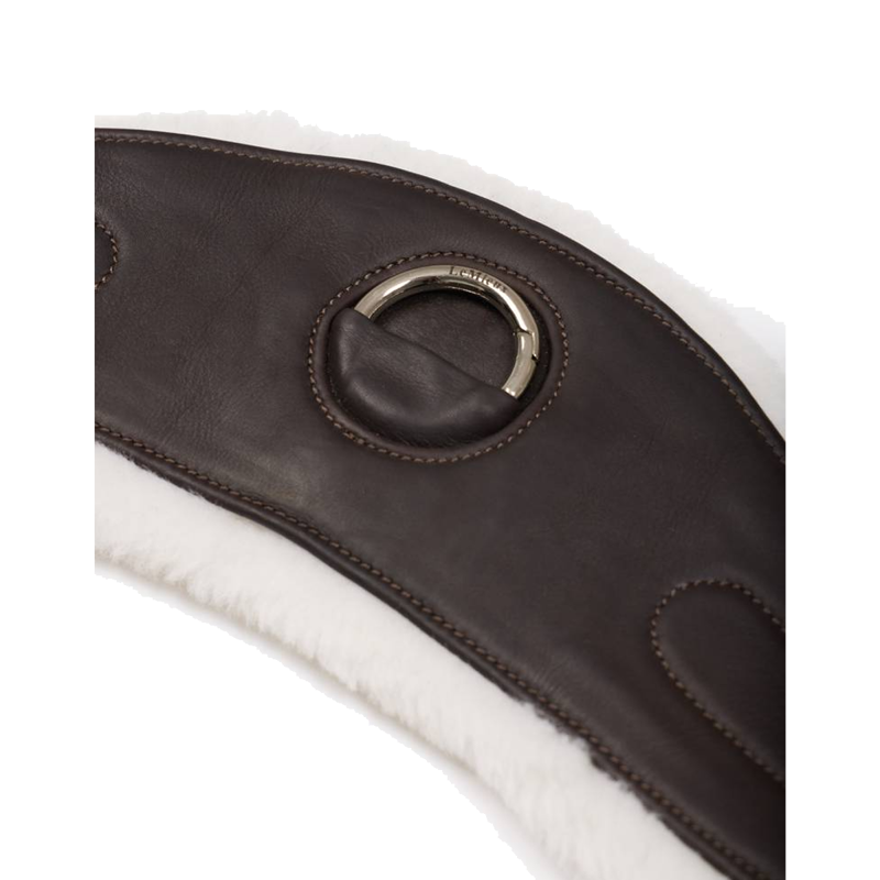 LeMieux Hunter Girth with Detachable Simuwool Liner - Havana-3