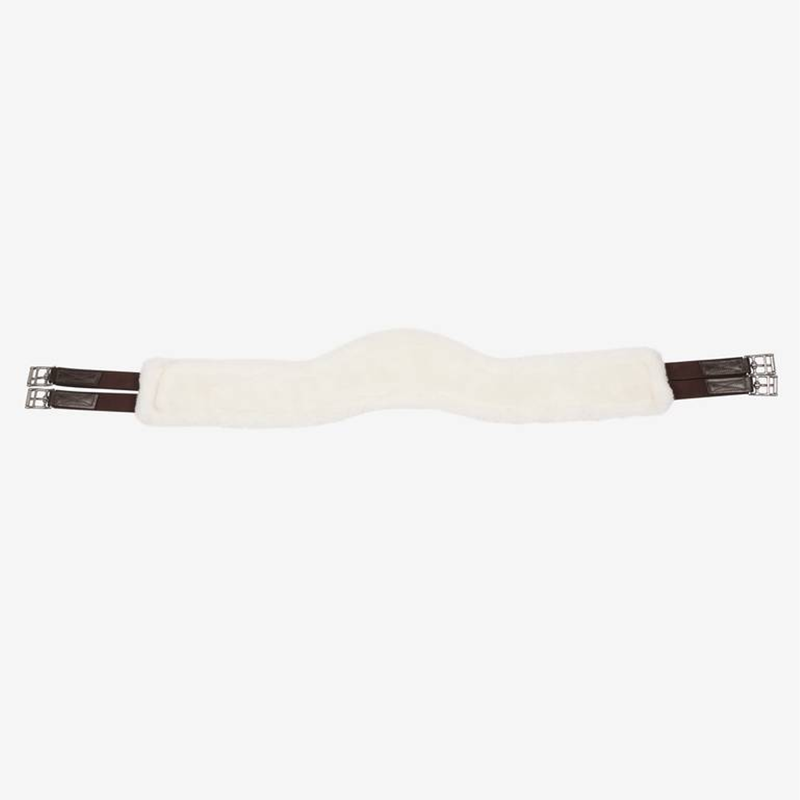 LeMieux Hunter Girth with Detachable Simuwool Liner - Havana-5