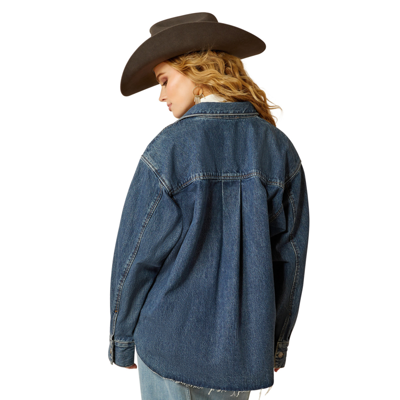Ariat Women's Denim Shirt Jacket - Hesperia-1