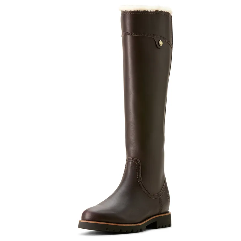 Ariat Women's Arlington Sherpa Waterproof Boots Reg Calf - Espresso