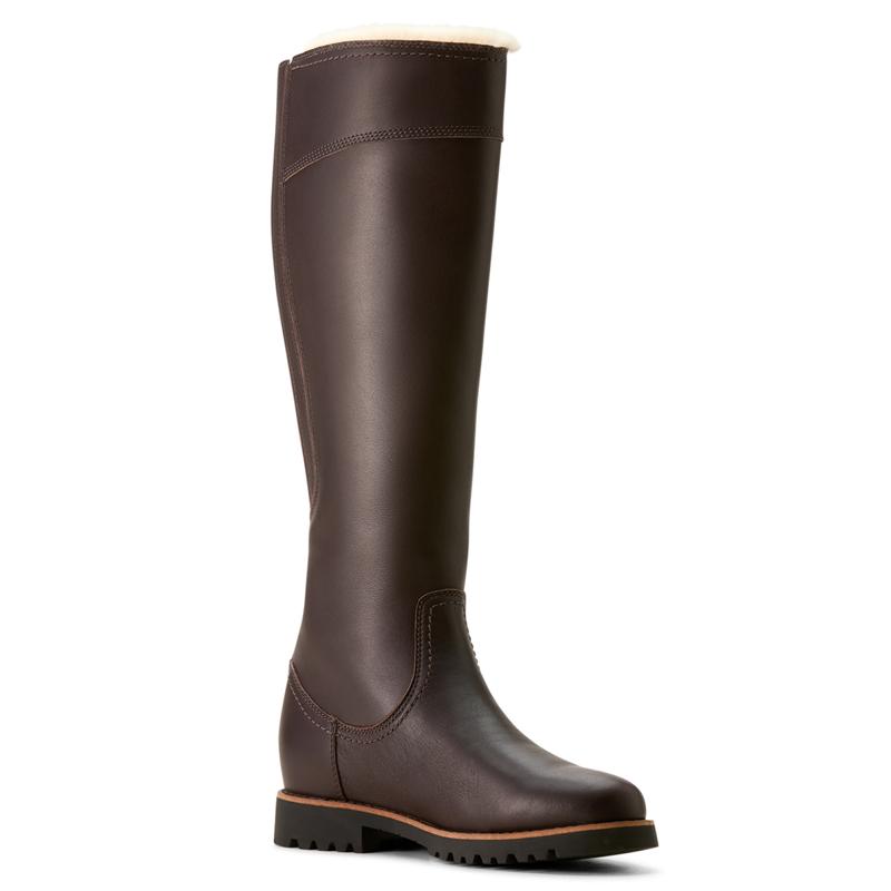 Ariat Women's Arlington Sherpa Waterproof Boots Reg Calf - Espresso-3