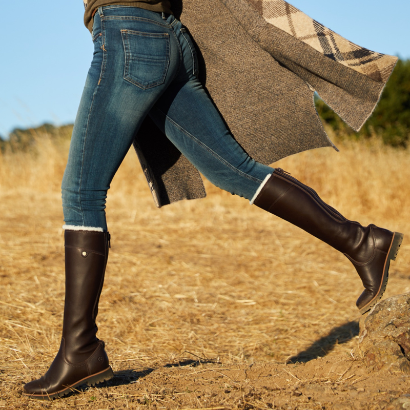 Ariat Women's Arlington Sherpa Waterproof Boots Reg Calf - Espresso-8