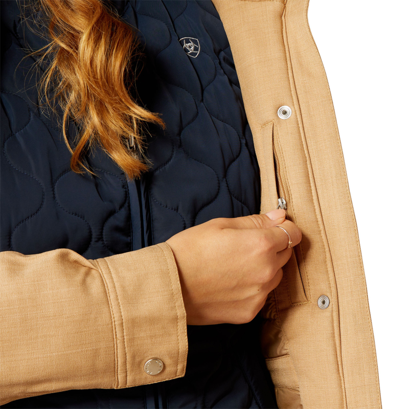 Ariat Women's Sterling Waterproof Insulated Parka - Tannin-4