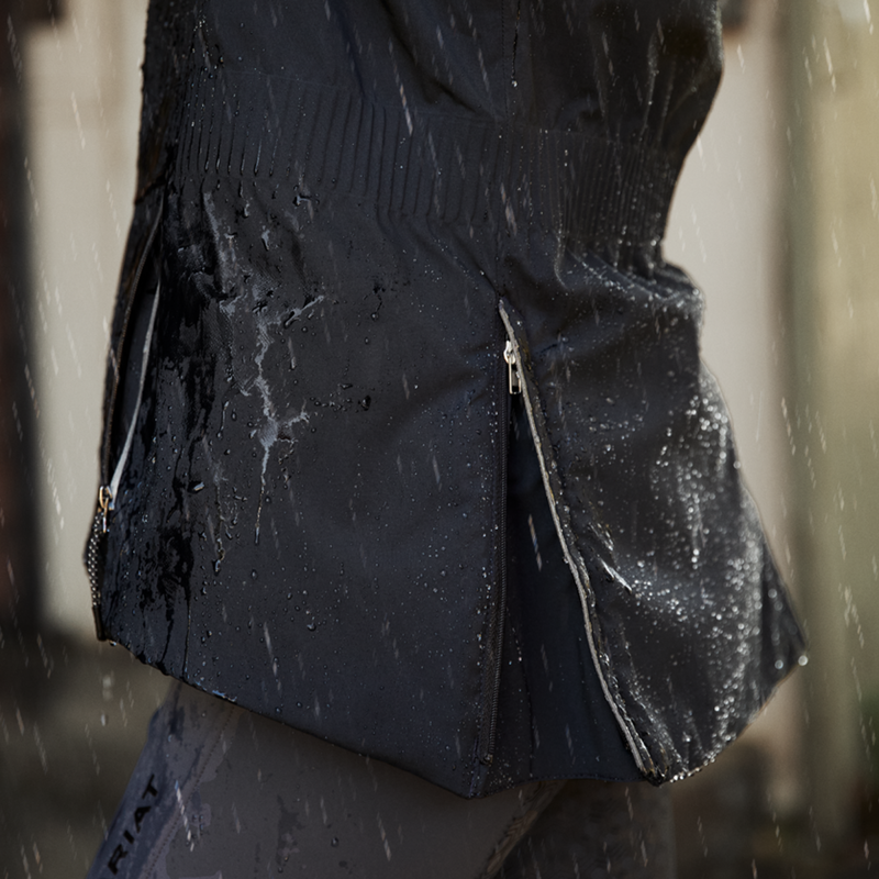 Ariat Women's Valor 2.0 Waterproof Jacket - Black/Camo-7