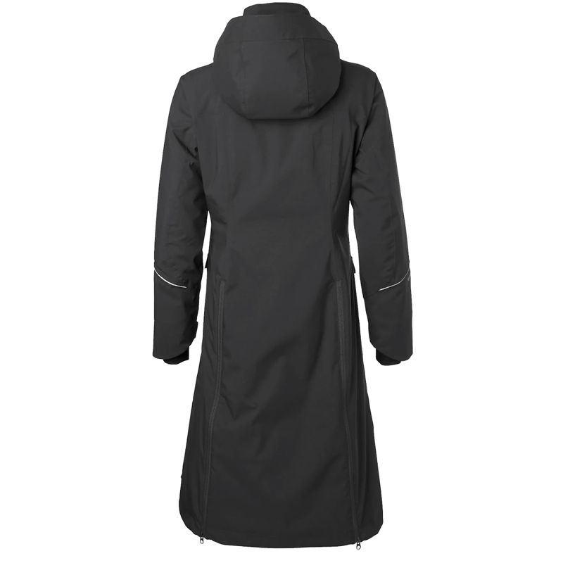 Stierna Nova Rain Coat - Ebony-2