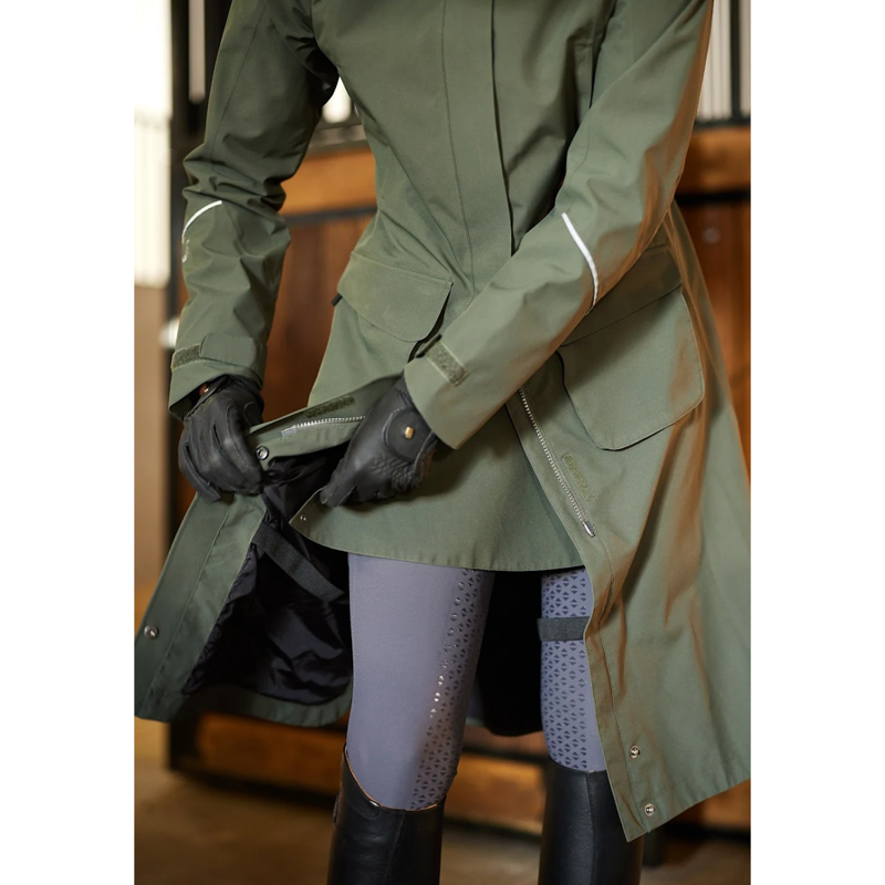 Stierna Nova Rain Coat - Ebony-7