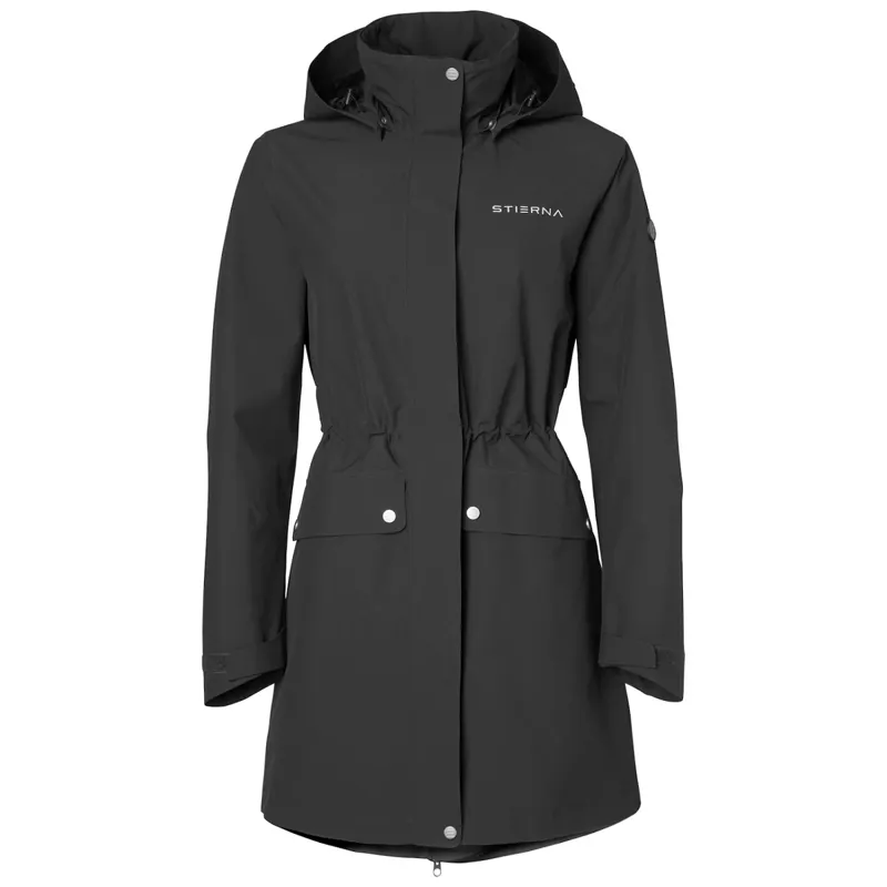 Stierna Cloud Rain Parka - Ebony