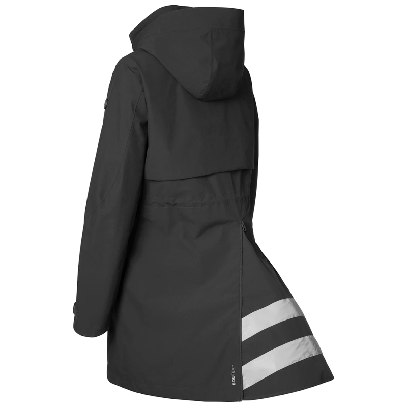Stierna Cloud Rain Parka - Ebony-2