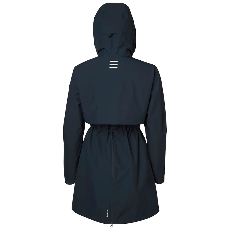 Stierna Cloud Rain Parka - Midnight Navy-1