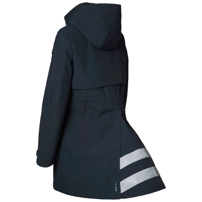 Stierna Cloud Rain Parka - Midnight Navy-2