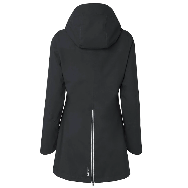 Stierna Storm Rain Coat - Ebony-1