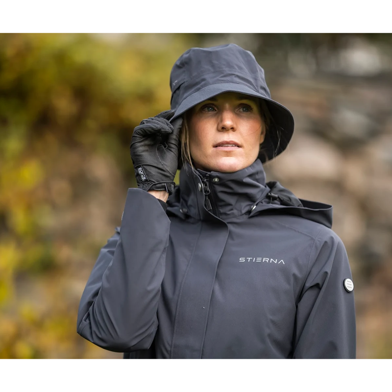 Stierna Storm Rain Hat - Ebony-1