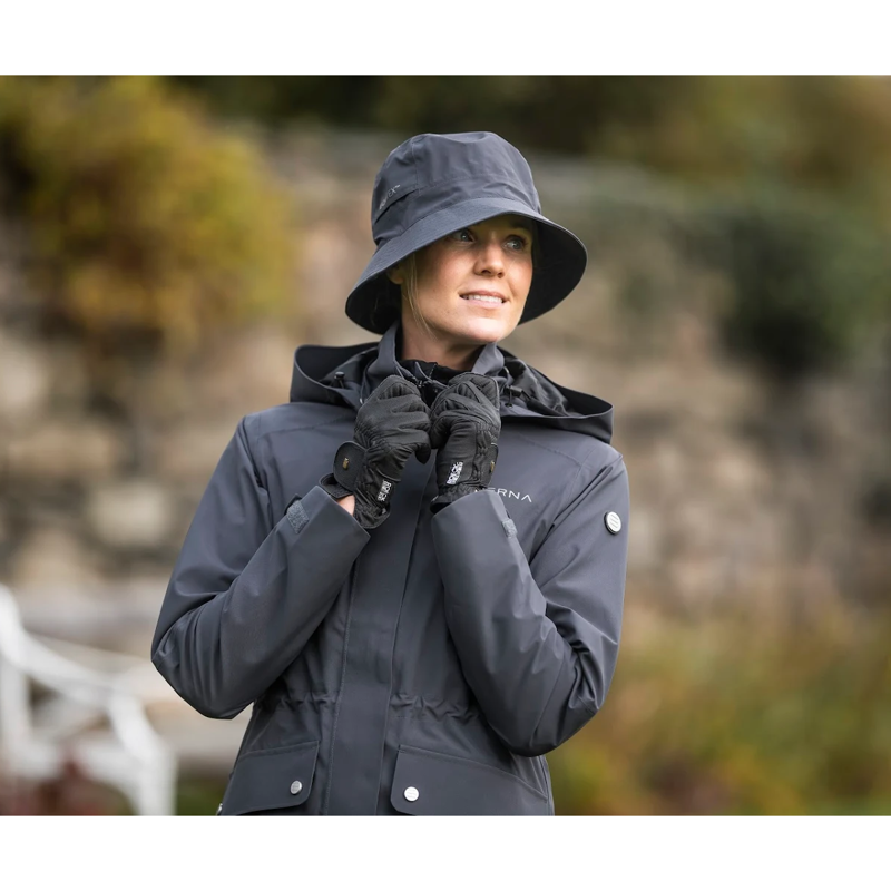 Stierna Storm Rain Hat - Ebony-2