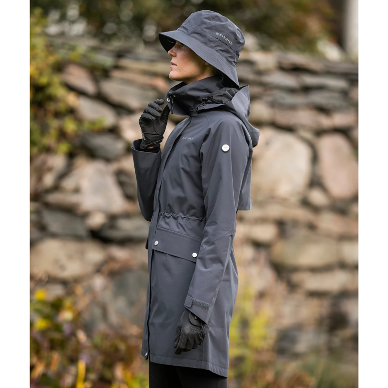 Stierna Storm Rain Hat - Ebony-3