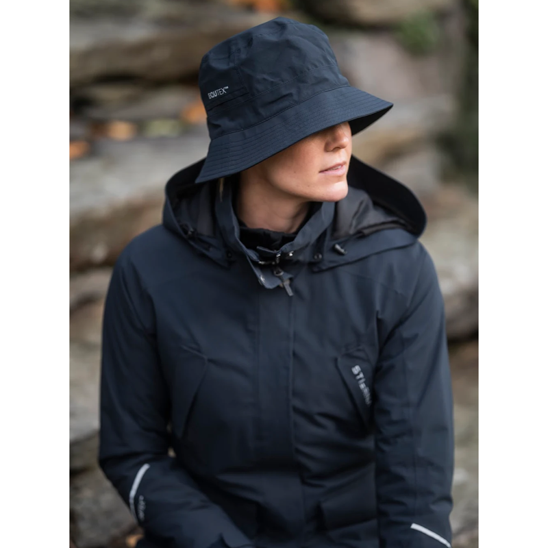 Stierna Storm Rain Hat - Midnight Navy-1