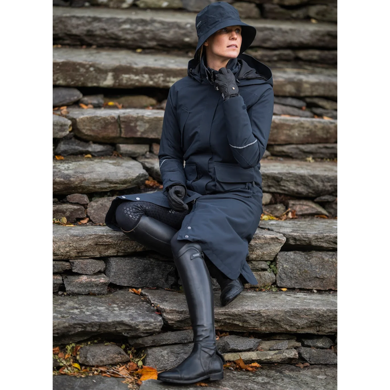 Stierna Storm Rain Hat - Midnight Navy-2