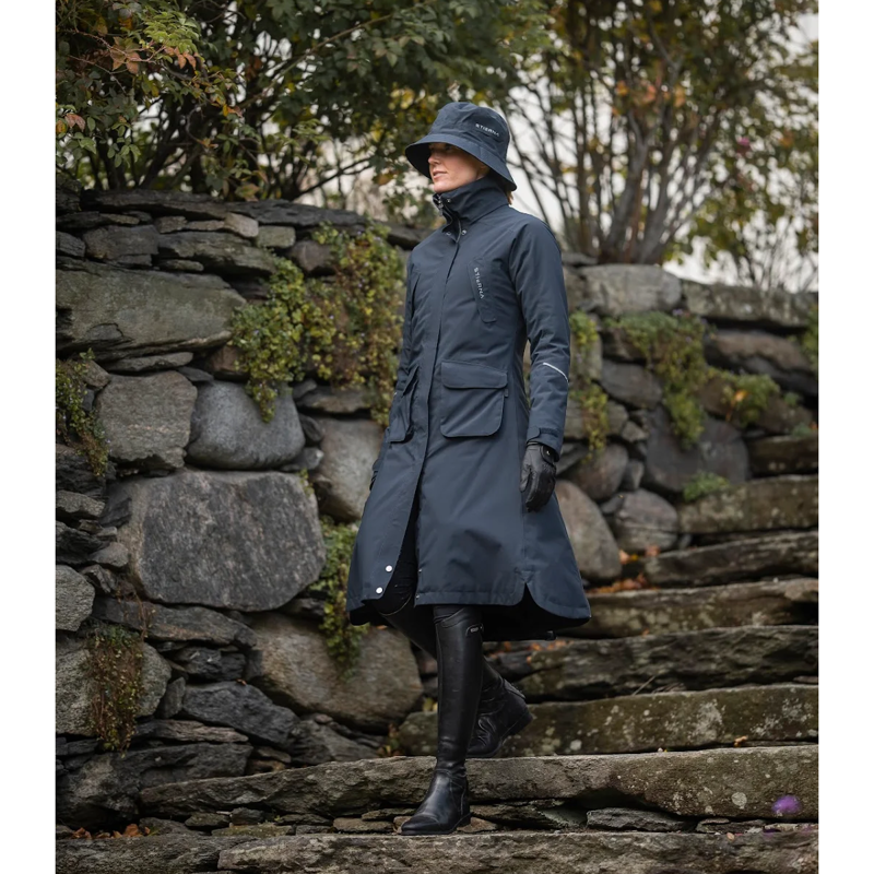 Stierna Storm Rain Hat - Midnight Navy-3