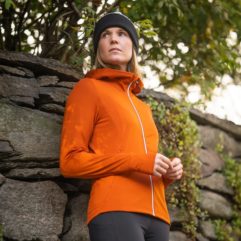 Stierna Ladies Andromeda Hoodie - Brick-2