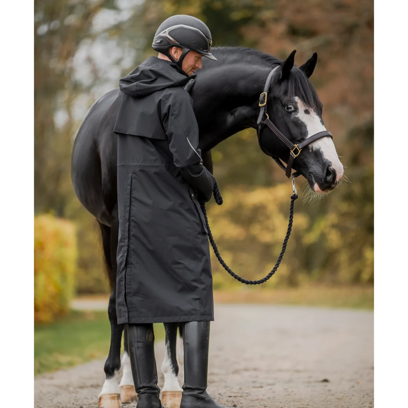 Stierna Men's Sky Rain Coat - Black-6