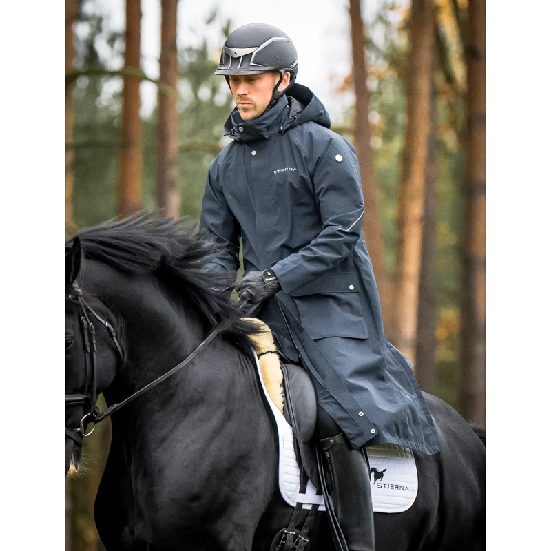 Stierna Men's Sky Rain Coat - Midnight Navy-3