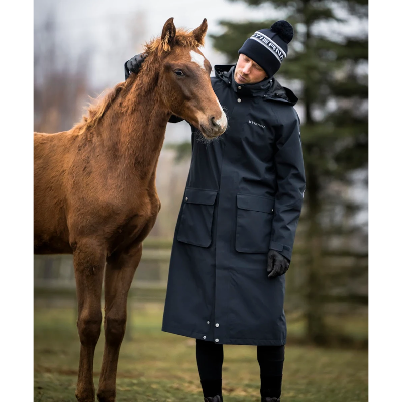 Stierna Men's Sky Rain Coat - Midnight Navy-5