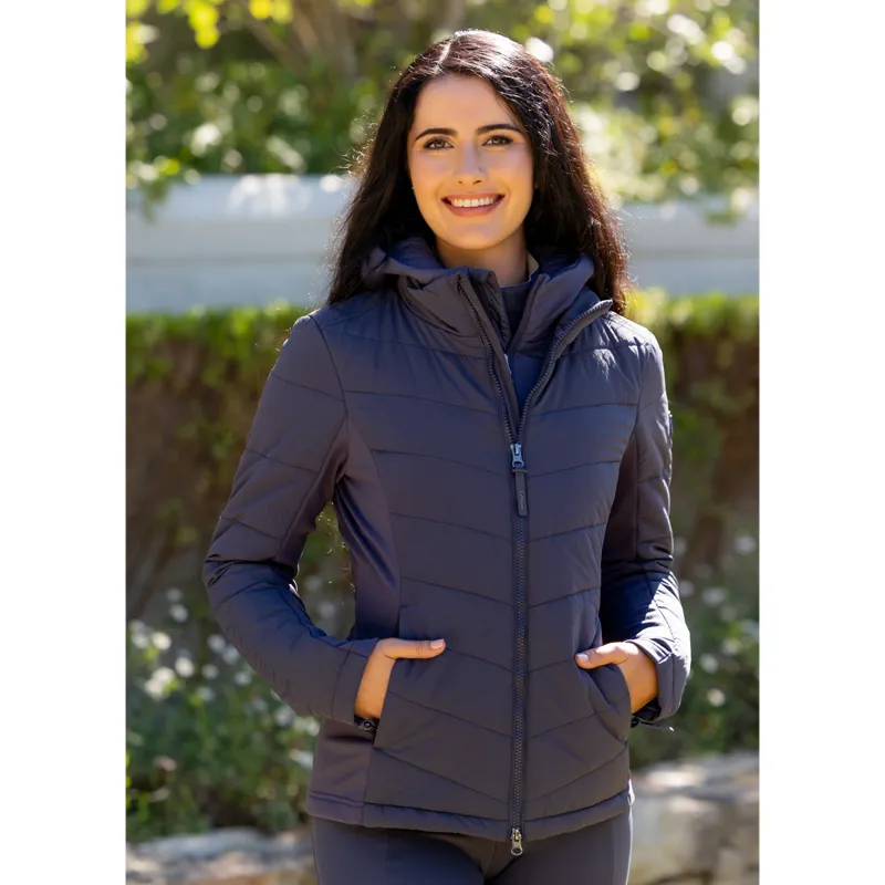 LeMieux Ladies Brioney Hybrid Jacket - Dusk Blue-4
