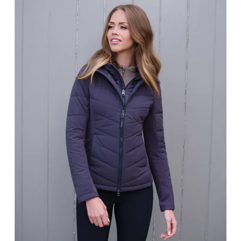 LeMieux Ladies Brioney Hybrid Jacket - Dusk Blue-9