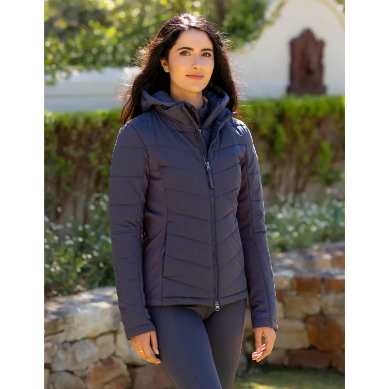LeMieux Ladies Brioney Hybrid Jacket - Dusk Blue-5