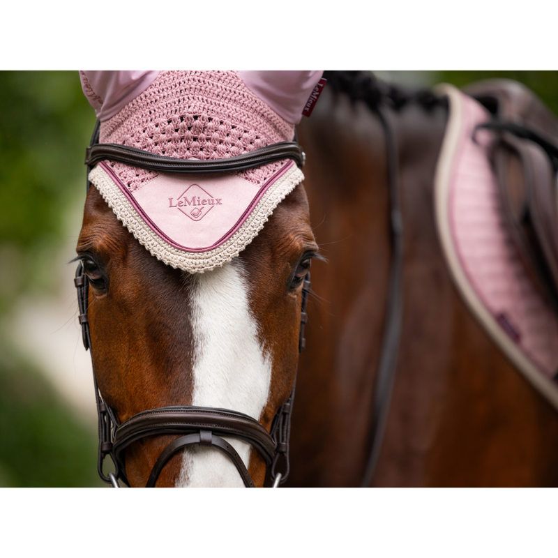 LeMieux Classic Fly Hood - Blossom-2
