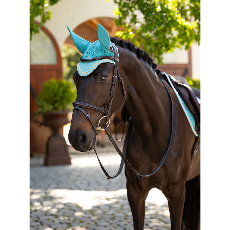 LeMieux Classic Fly Hood - Lagoon-1