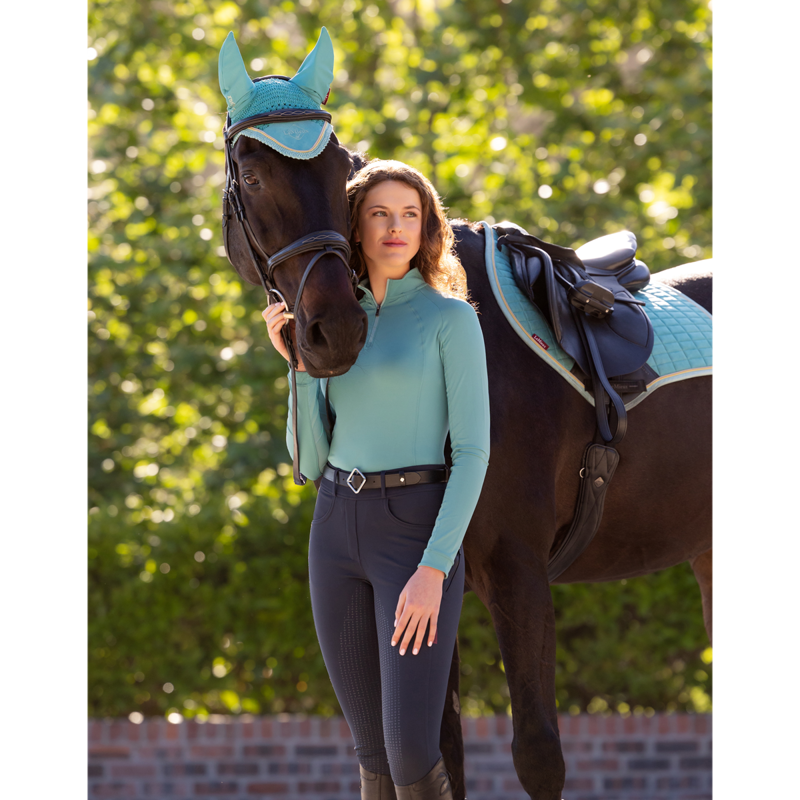 LeMieux Classic Fly Hood - Lagoon-7