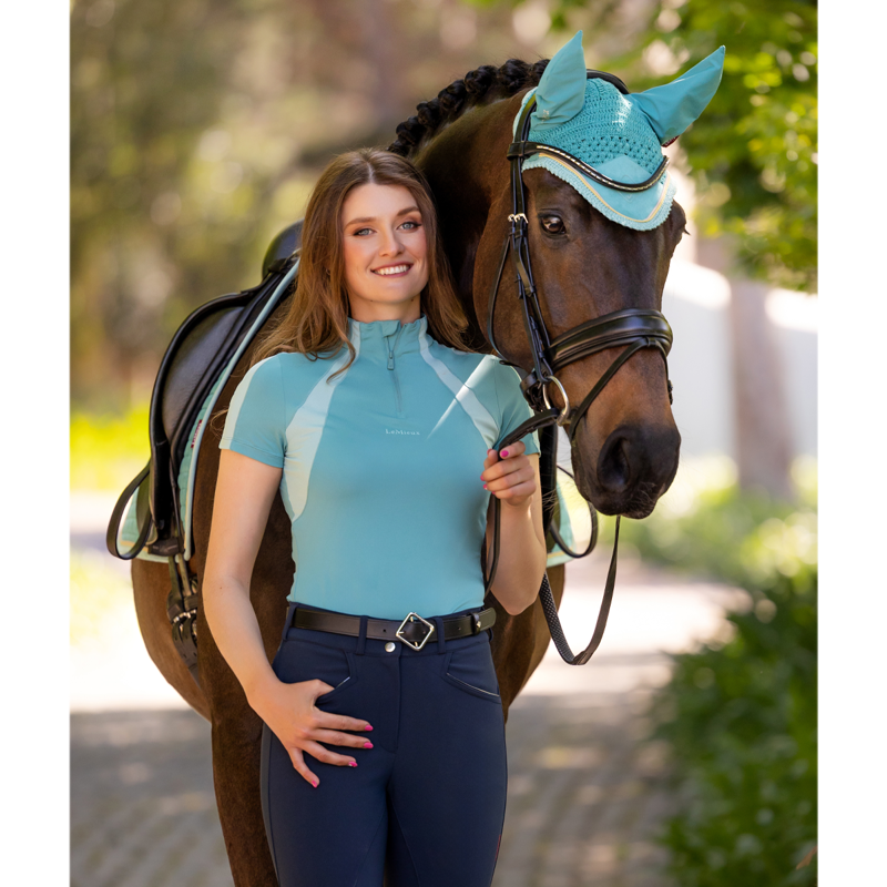 LeMieux Classic Fly Hood - Lagoon-6