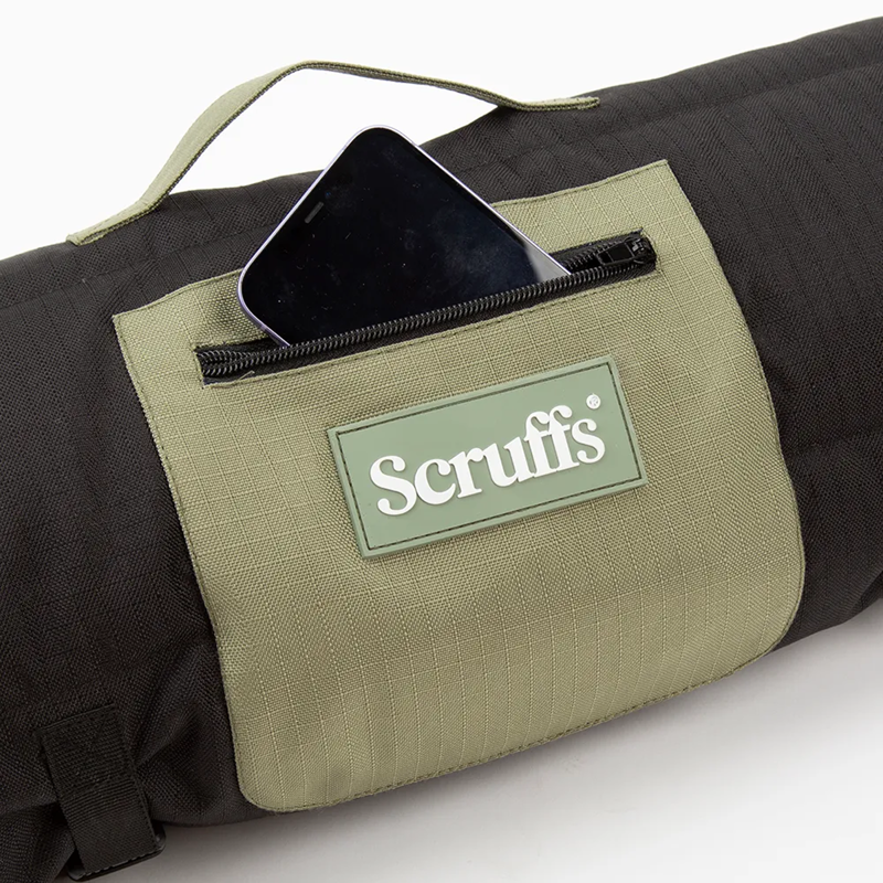 Scruffs Expedition Roll Up Travel Pet Bed - Storm Grey-1
