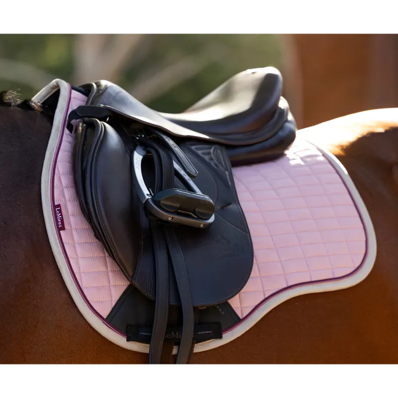 LeMieux Suede GP Square - Blossom-1