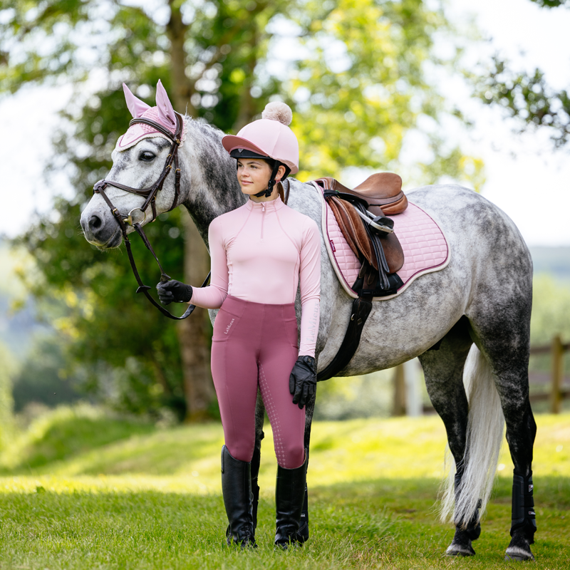 LeMieux Suede GP Square - Blossom-5