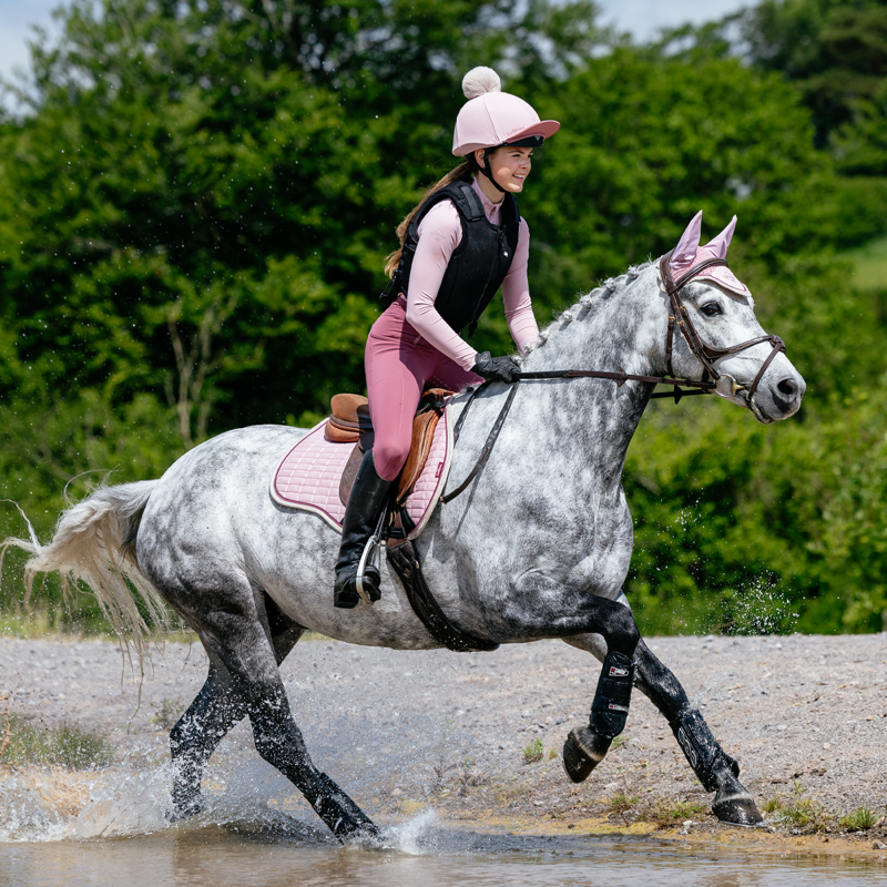 LeMieux Suede GP Square - Blossom-6