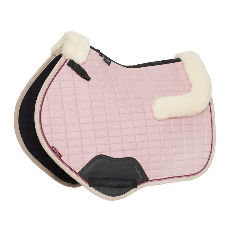 LeMieux Merino+ Suede Close Contact Square - Blossom