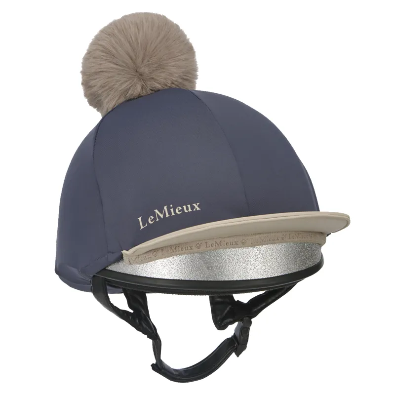 LeMieux Pom Hat Silk - Dusk/Almond